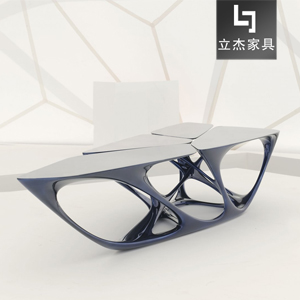 玻璃钢异形简易不规则创意茶几梅萨桌Mesa tableCTT-03