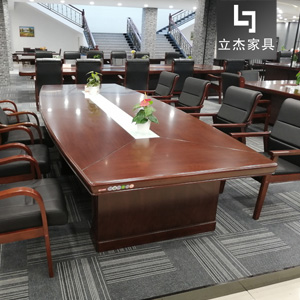 办公家具会议桌油漆木皮会议台PCT-YL02